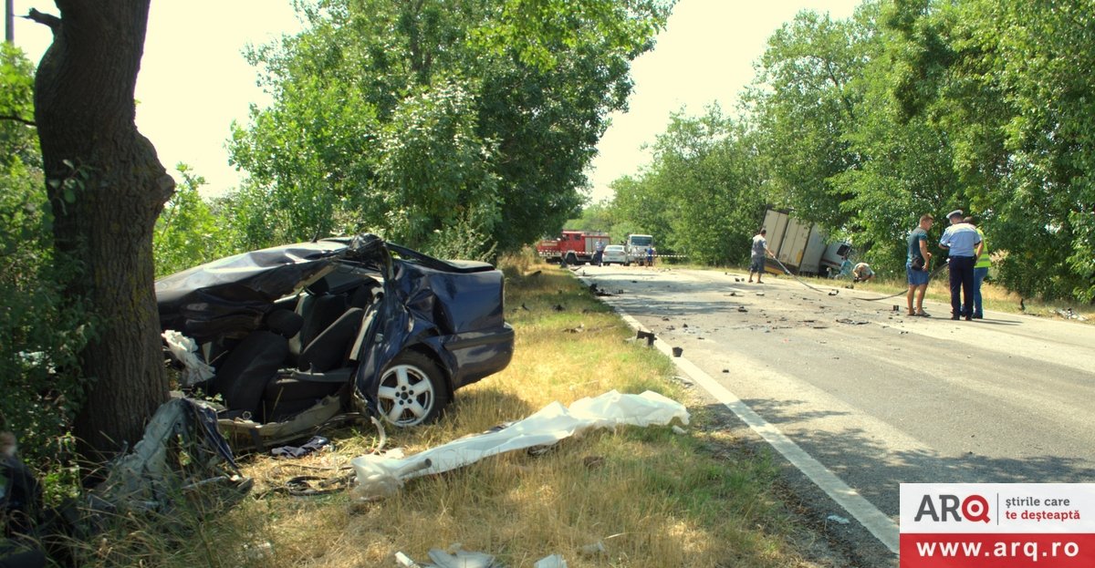 Mort în accident lângă Arad (Foto - Video)