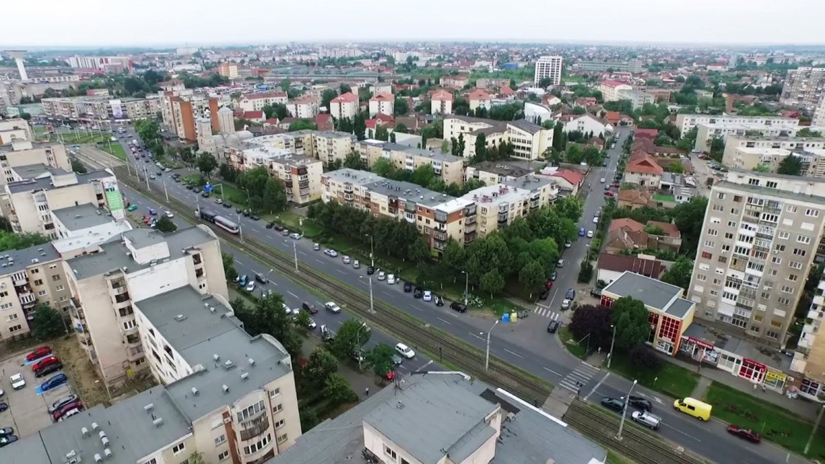 VIDEO | Cartierul Vlaicu, așa cum nu l-ai mai văzut. Iată ce imagini a surprins o dronă