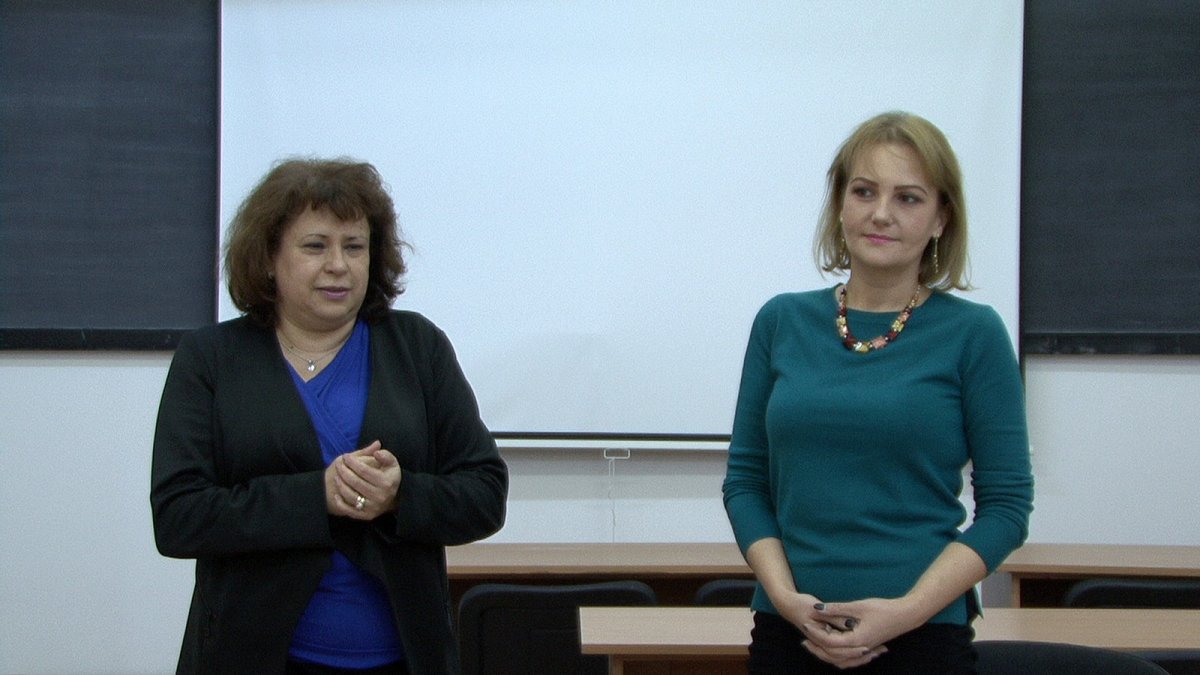 Oana Pârvulescu, directorul DDAC, le-a prezentat studenților strategia de servicii sociale integrate din municipiul Arad