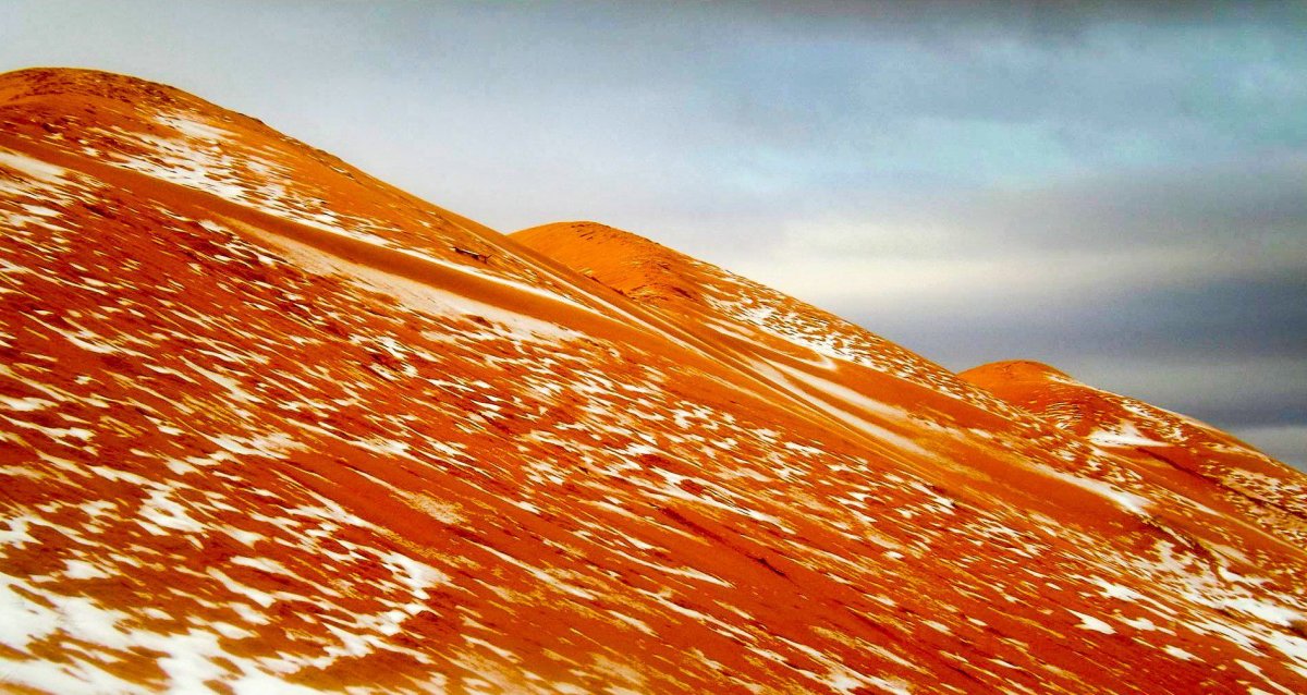 ÎNGRIJORĂTOR. A nins în deşertul Sahara pentru prima dată după 47 de ani