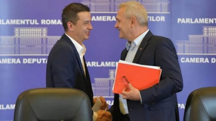 Dragnea şi Tăriceanu au prezentat lista miniştrilor. PNL anunţă că nu votează Guvernul Grindeanu