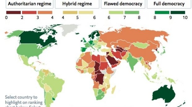 The Economist: România, ultimul loc din UE în topul democraţiei. În plan global suntem la egalitate cu Mongolia