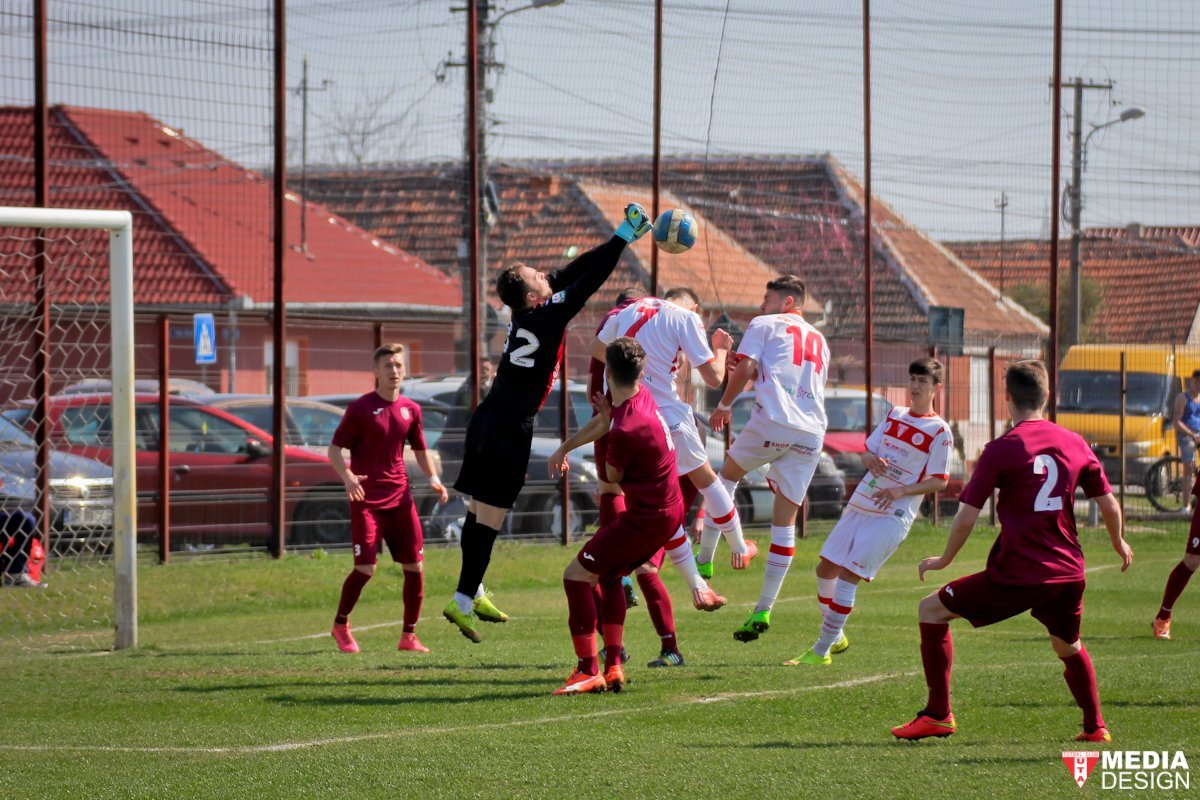 Şansă pentru o nouă finală la U19: UTA - CFR Cluj 1-0