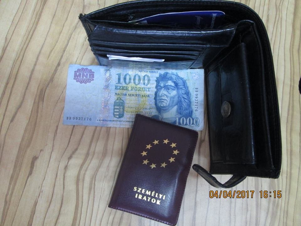 Ziua și portofelul pierdut în Arad