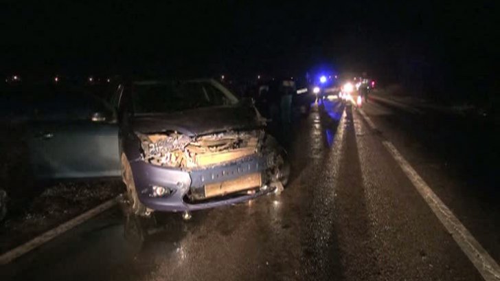 Accident grav provocat de un poliţist pe o şosea din Brăila