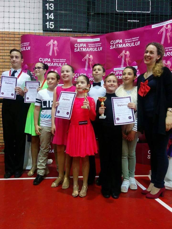 Noi rezultate importante pentru elevii Şcolii de Dans Royal Steps Arad
