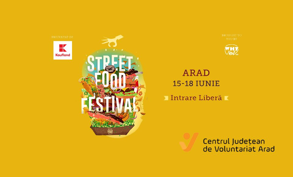 Street Food Festival Arad este în căutare de voluntari!