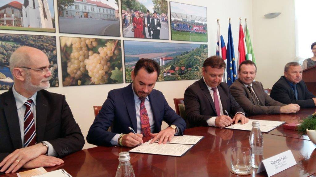 Parteneriat între orașele Arad și Lendava (Slovenia)