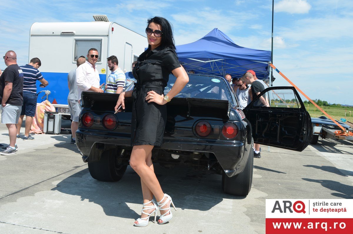 Campionatul Drag Racing Events 2017 a luat startul pe aeroportul din Arad