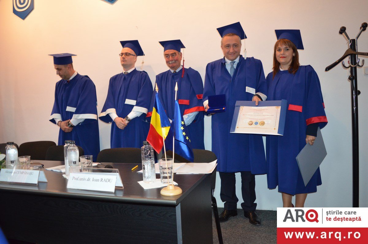 Ambasadorul Georgiei în România, Doctor Honoris Causa  al Universității „Aurel Vlaicu” din Arad