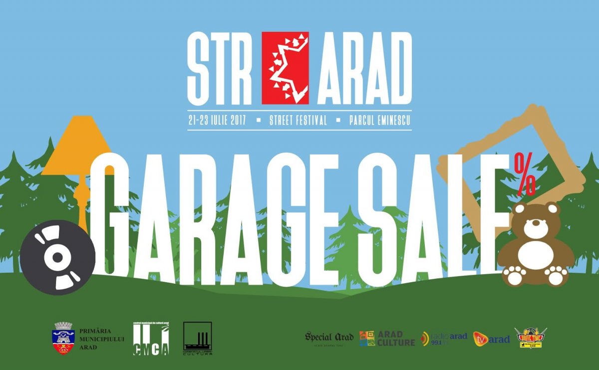 Garage Sale la STRARAD  21-23 iulie 2017