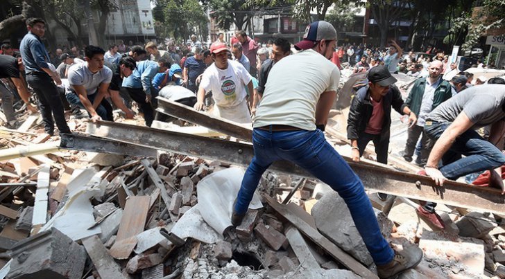 Bilanțul cutremurului din Mexic crește de la oră la oră: 250 de morți