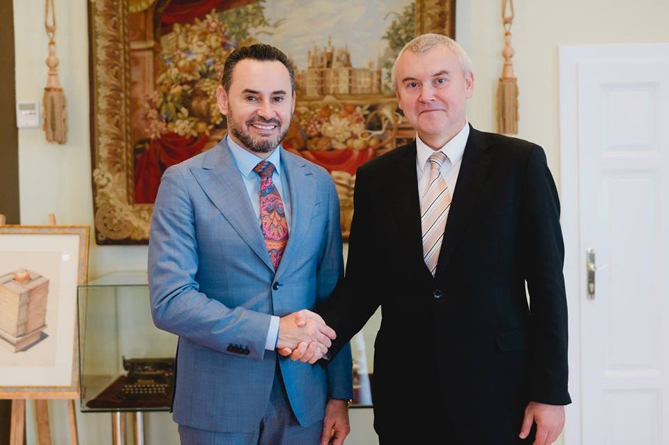 Ambasadorul Republicii Belarus, în vizită la Primăria Municipiului Arad