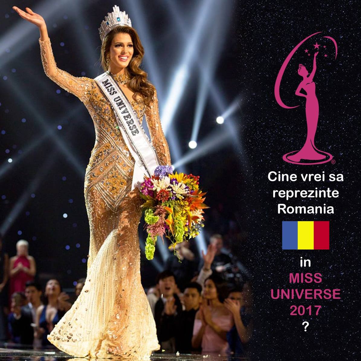 Și tu poți fi Miss Universe România 2017! Vino la preselecții pe 20 și 21 octombrie, începand cu ora 11, la Premier Palace Spa Hotel! 