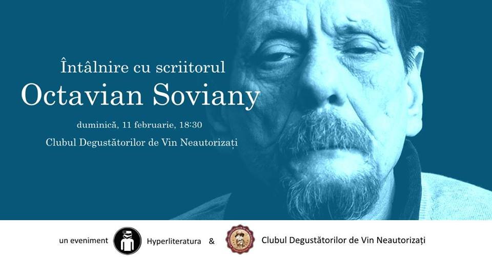 Cel mai talentat scriitor român contemporan, Octavian Soviany, revine la Arad