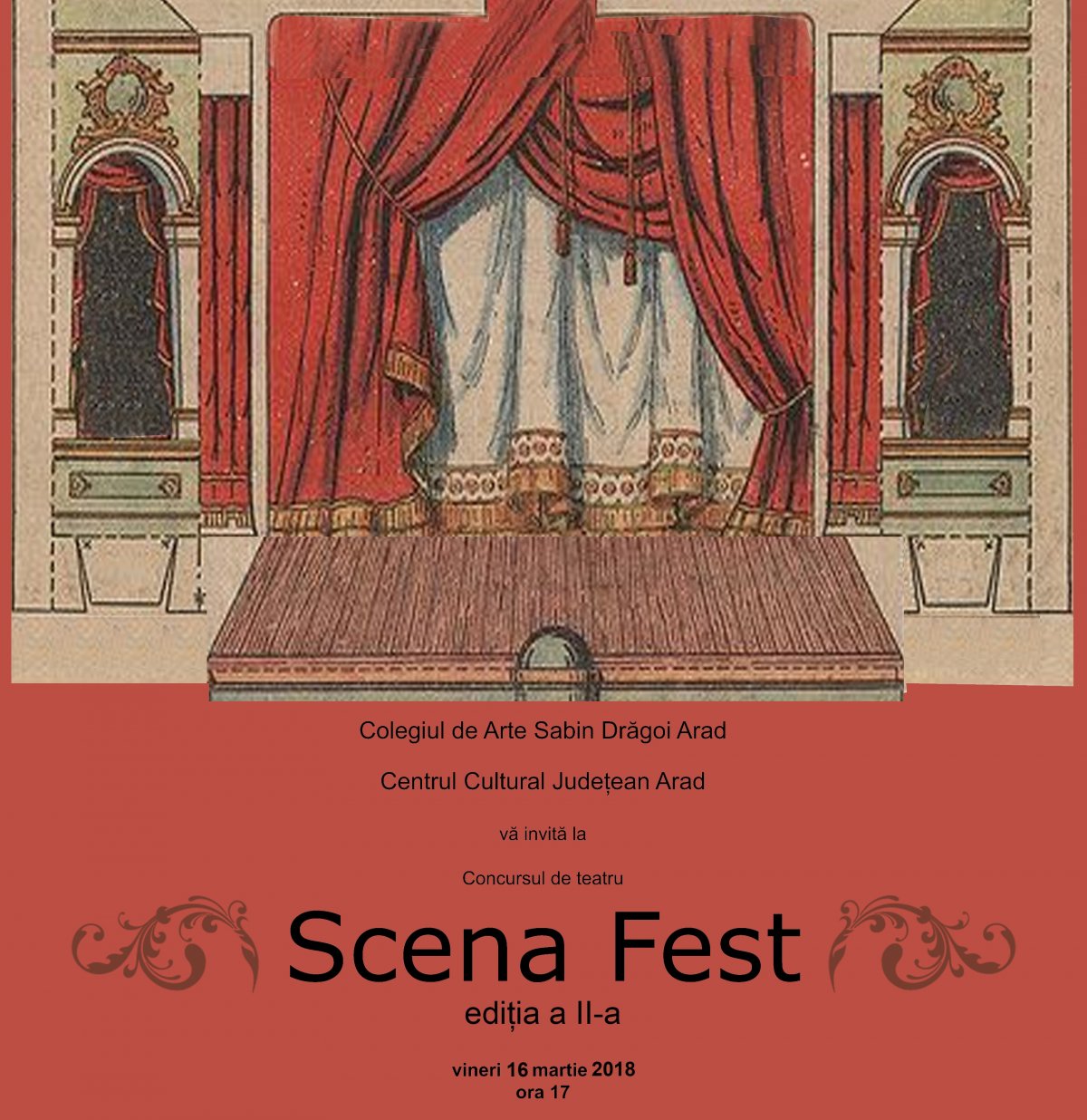 Scena Fest - concurs de teatru pentru elevi și studenți, la a II-a ediție