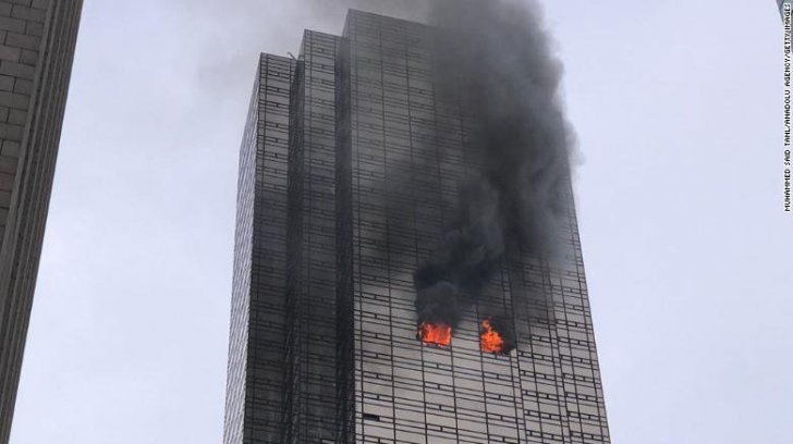 Incendiu la Trump Tower din New York. Cel puțin un mort și patru răniți