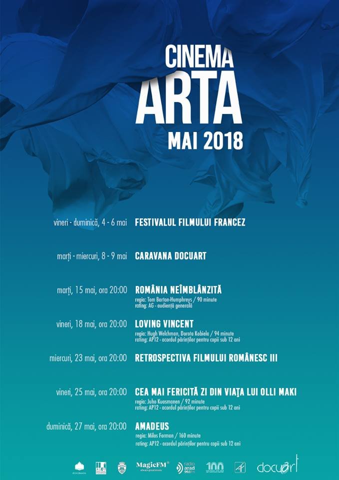 Program Mai Cinema Arta Arad