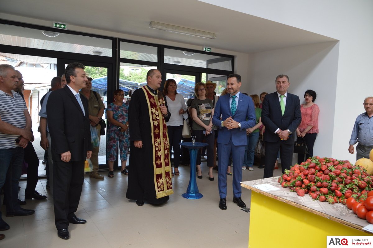 Hala agroalimentară Mioriţa a fost inaugurată
