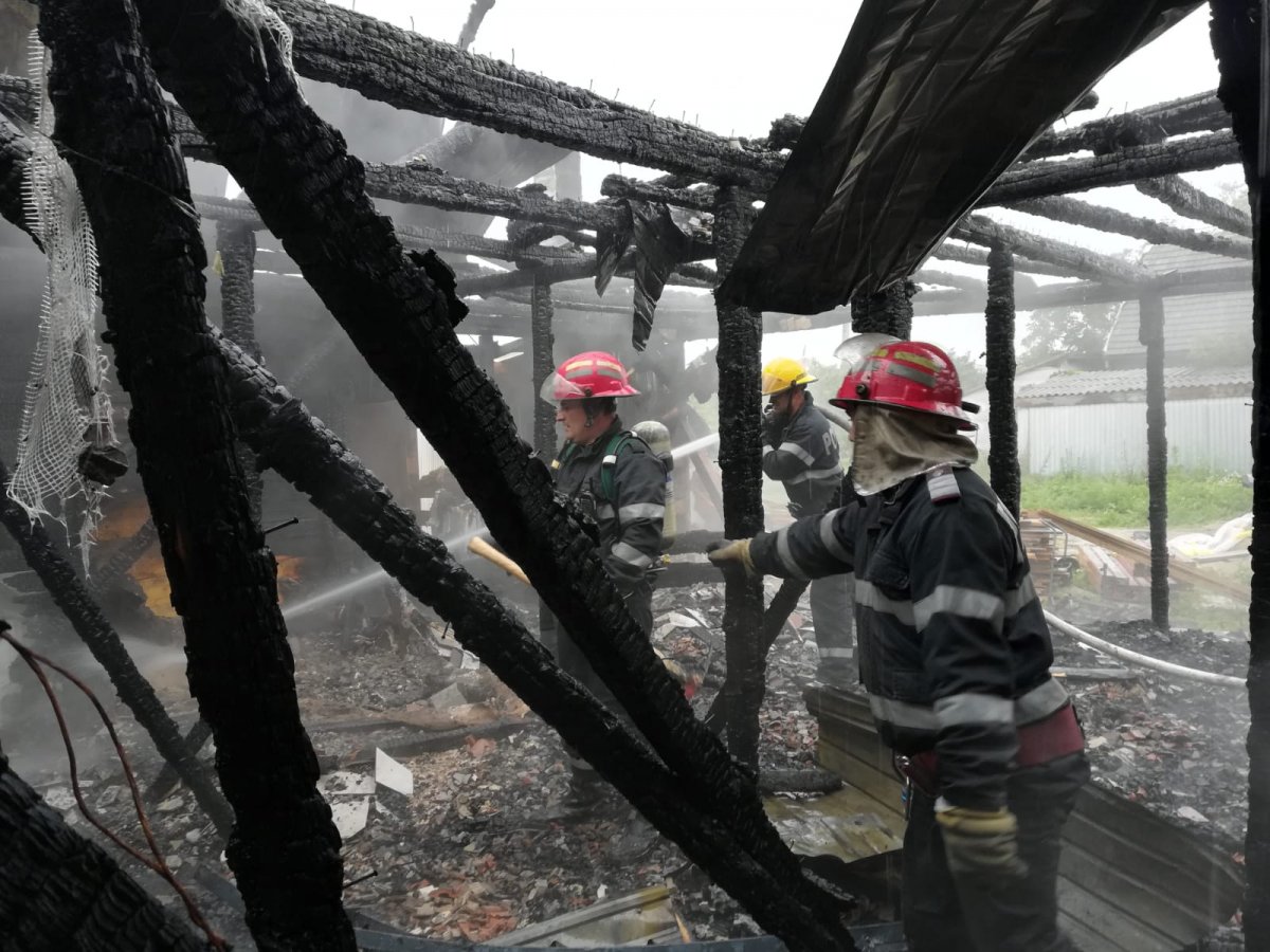 Incendiu la casa azil de bătrâni din Pâncota