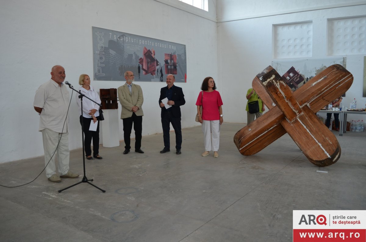 Mega eveniment cultural la TEBA: Dumitru Șerban - Sculptura în cetate ! (FOTO)
