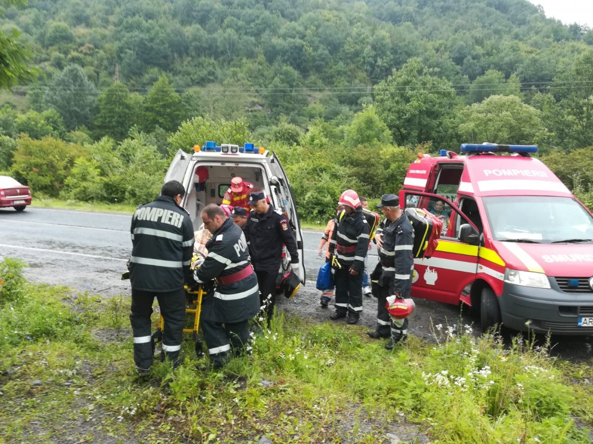 Accident cu Opel contra  TIR lângă Pleșcuța