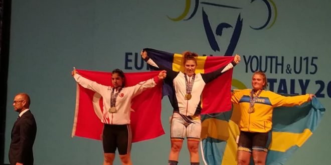 Final de europene cu 8 medalii pentru CSM Arad! Luciana Condurache - triplă medaliată cu aur!