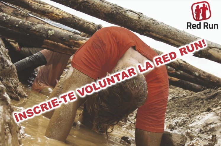 Recrutăm voluntari pentru organizarea EVENIMENTULUI SPORTIV URBAN cu obstacole RED RUN.