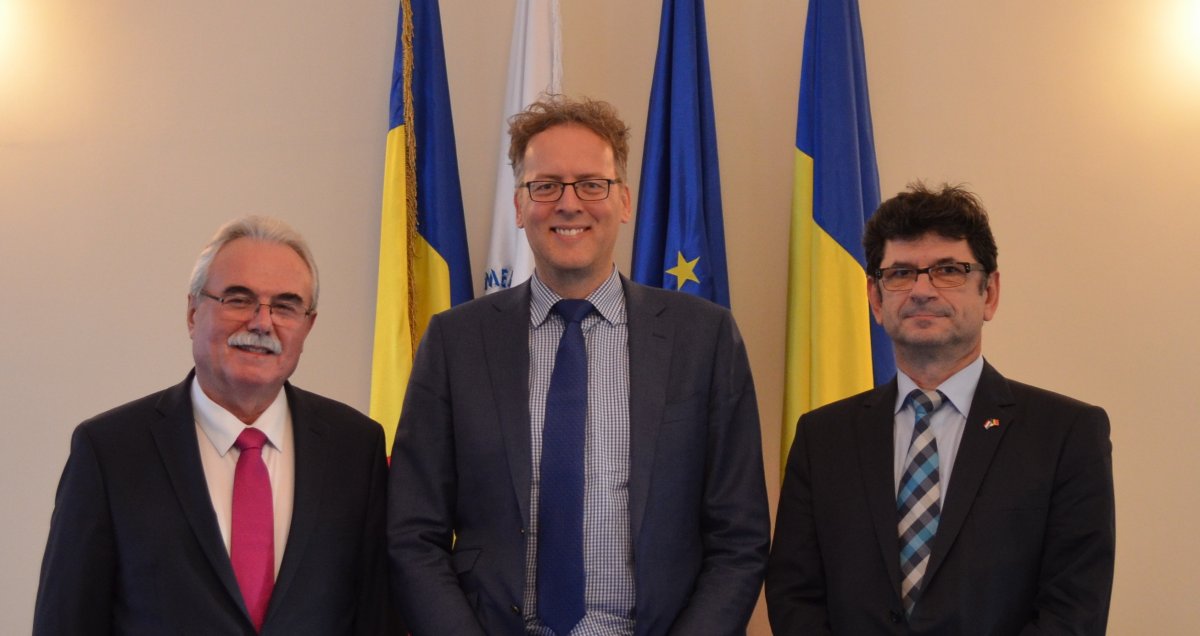 Consulul onorific al Olandei la Timişoara în vizită la CCIA Arad