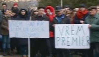 Proteste în mai multe oraşe din Moldova pentru numirea unui guvern stabil 