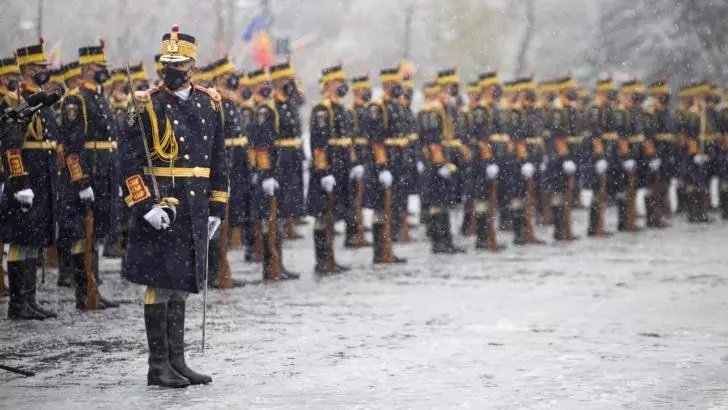 1 Decembrie, Ziua Națională a României - Iohannis și Orban, la ceremonia de la Arcul de Triumf