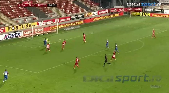 UTA face meci nul cu FC Botoşani: 0-0 pentru locul 8