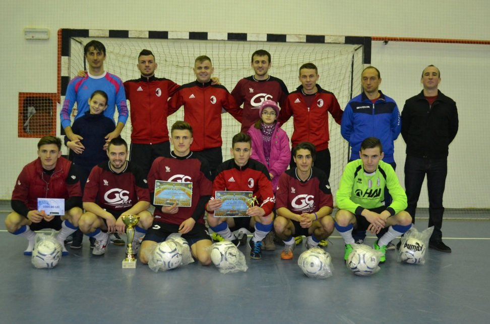 Unirea Sântana - campioana Aradului la fotbal în sală
