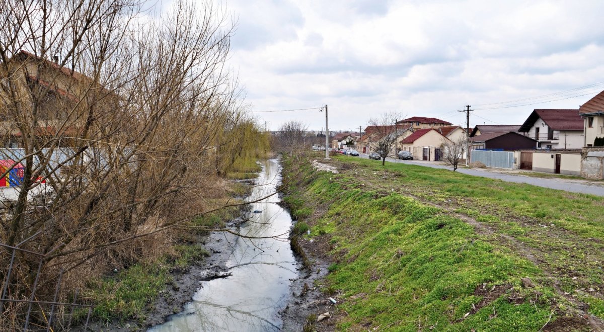 Canalul Mureșel a fost inclus în Programul Național de Reziliență pentru decolmatarea zonelor intubate