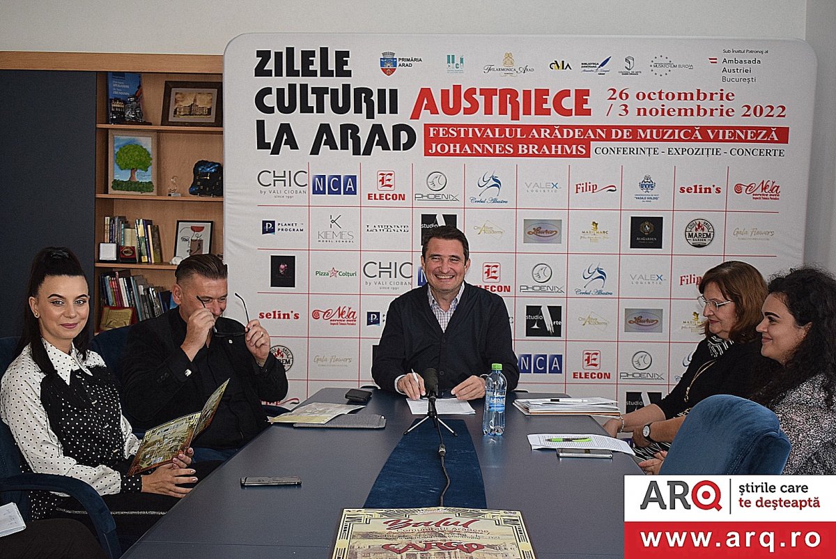  Zilele Culturii Austrice la Arad/Festivalul de Muzică Vieneză, ediția 2022