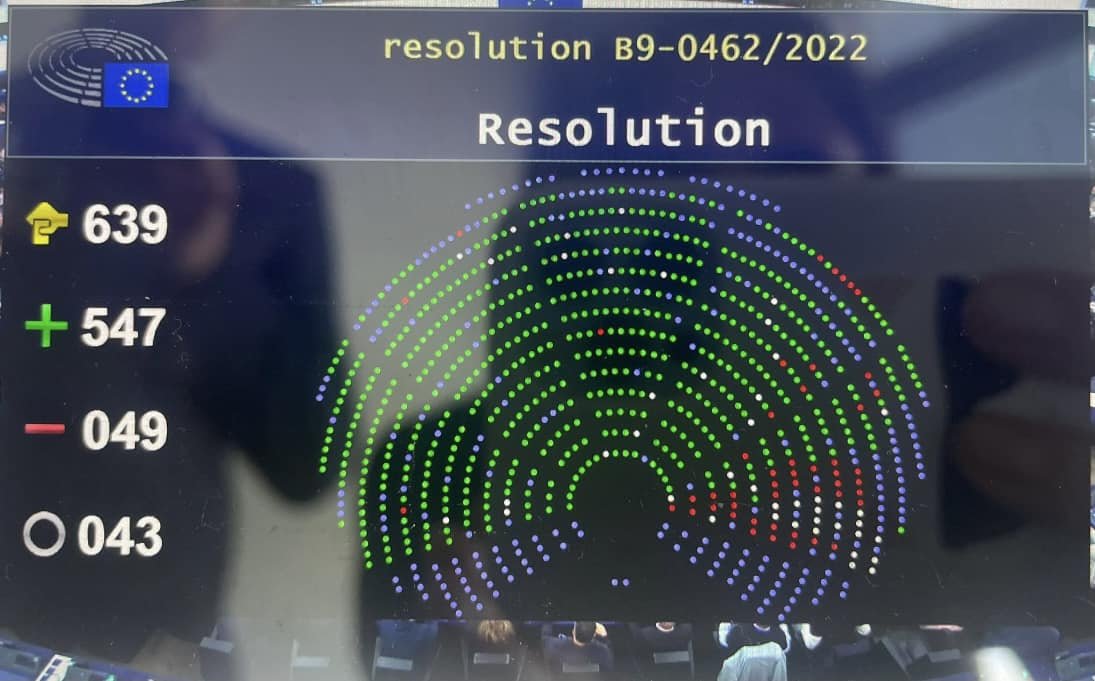 Parlamentarii europeni au votat în majoritate covârşitoare pentru aderarea României la Spaţiul Schengen
