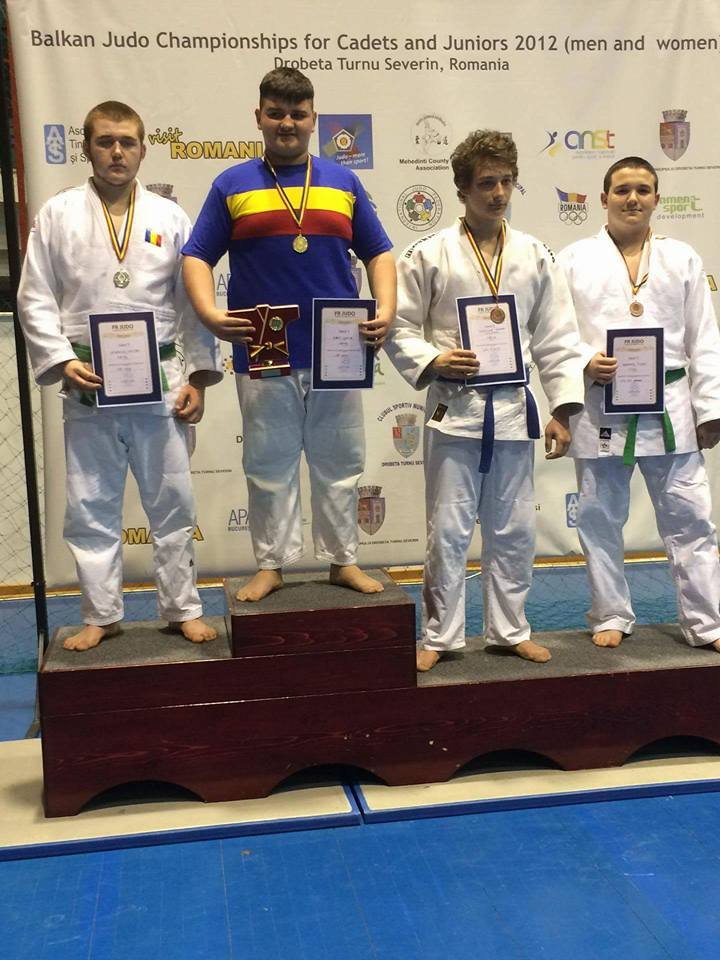 Judoka arădean David Nagy, campion naţional la U16