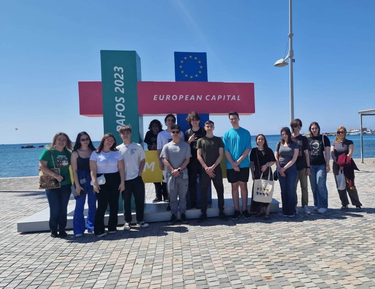 O nouă mobilitate Erasmus + în Cipru pentru elevii Colegiului Național 