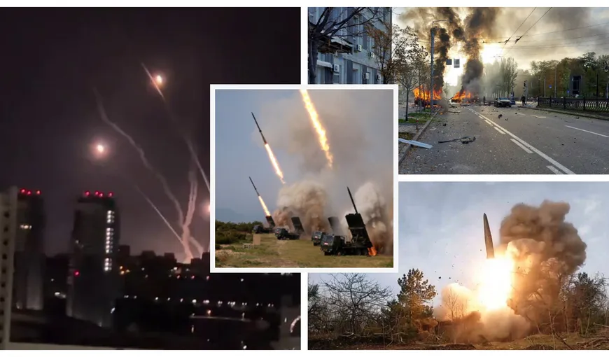 Rusia a luat cu asalt Kievul. Armata lui Putin a lansat un atac aerian de o intensitate excepțională. Civilii au primit ordin să se adăpostească