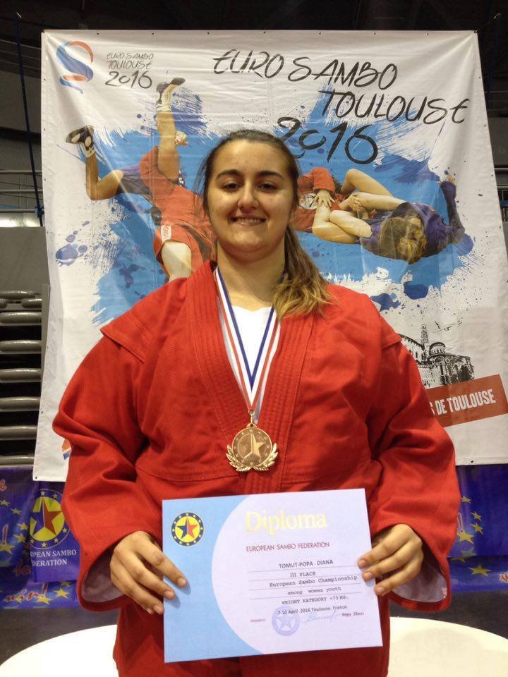 Medalie de bronz pentru judo-ul arădean la Europenele de Sambo