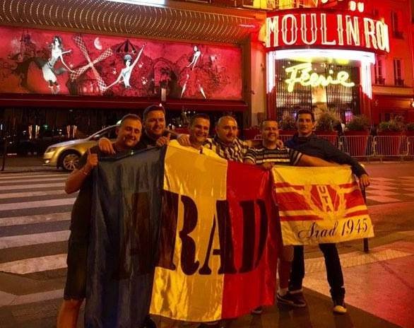 Arădeni prezenți la Euro pentru a susține echipa de fotbal a României