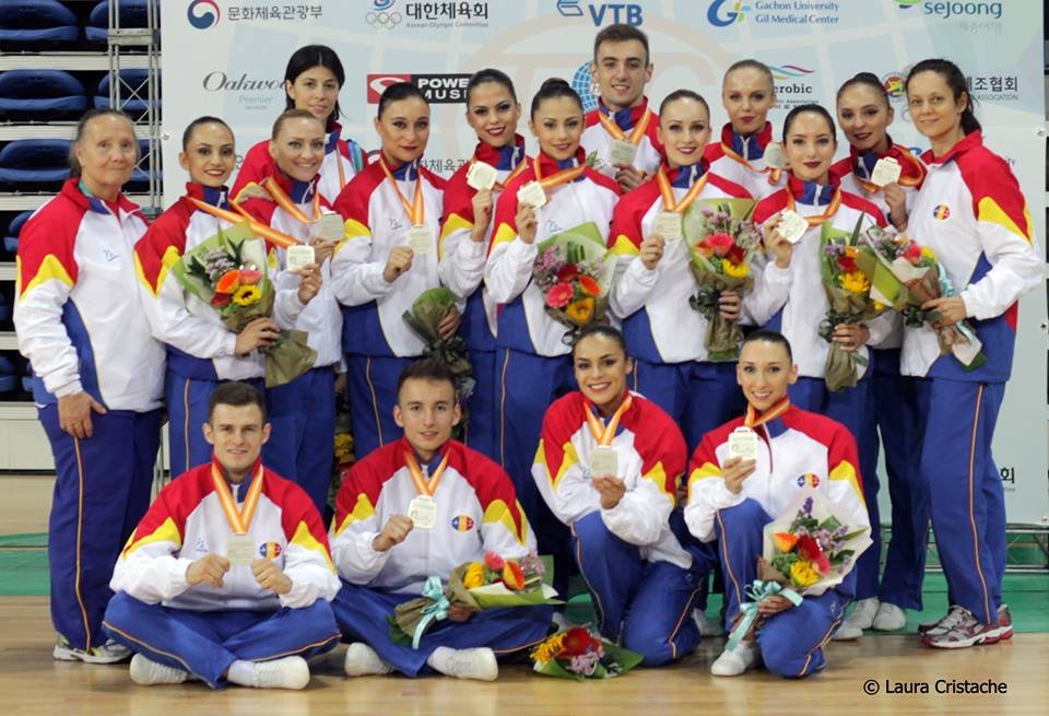 Gabi Bocşer (CSUAV Arad), dublu medaliat la Mondialele de gimnastică aerobică