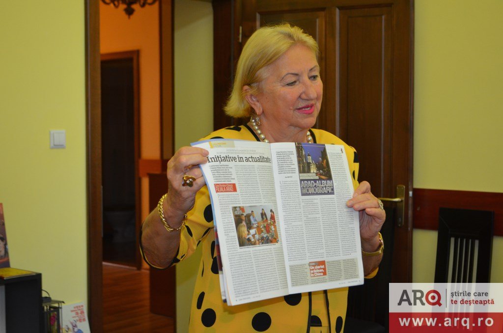 Efervescența de la Arad, pusă în valoare de revista națională a Casei Româno-Chineze!