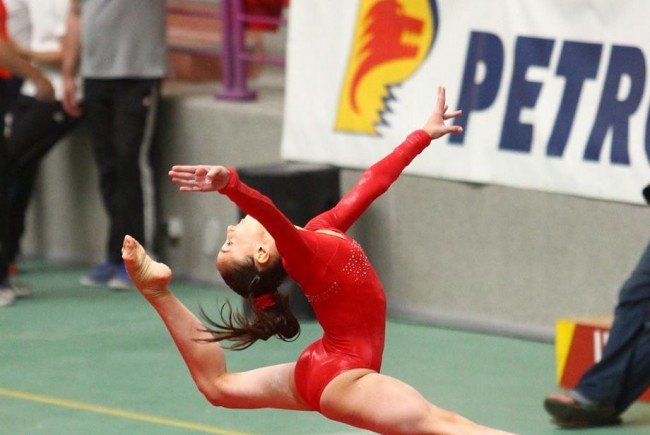 Start de an la Arieşeni pentru gimnastele CSM-ului arădean