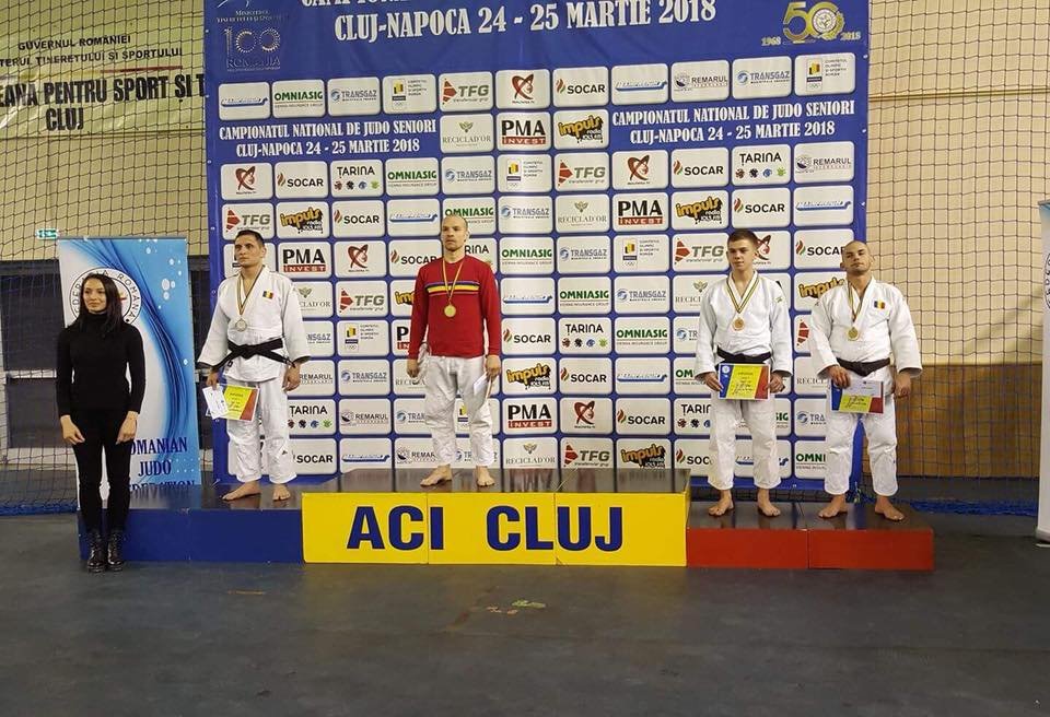 Judo-ul arădean, reprezentat pe podiumul Naţionalelor de seniori