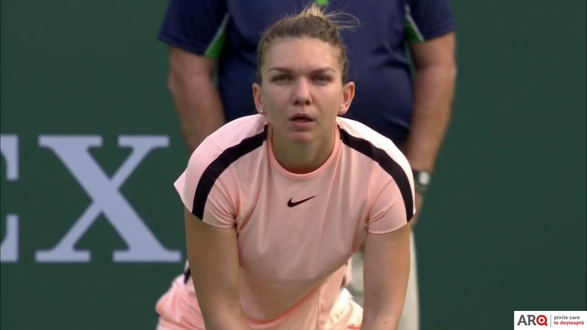 Simona  Halep  joacă sâmbătă, în jurul orei 05:30, împotriva lui Naomi Osaka , semifinalele turneului de la Indian Wells.