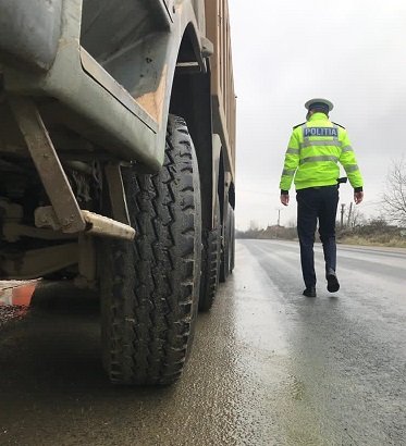 Acţiune a poliţiştilor pe DN7 care a vizat tiriştii