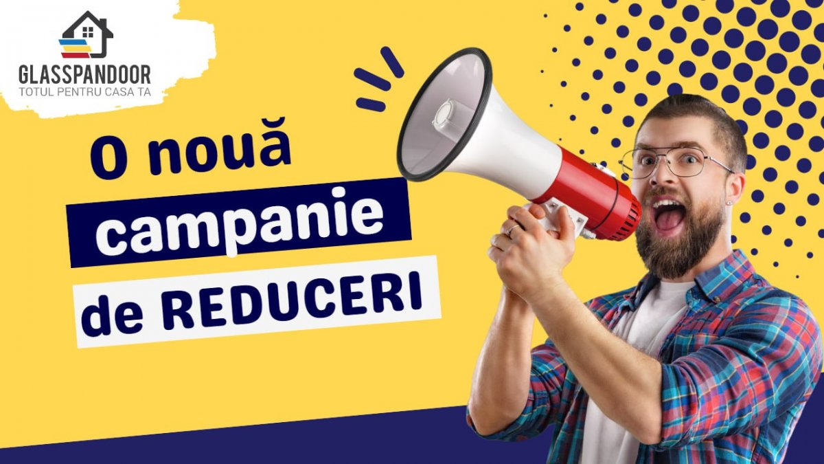 Mii de produse la reducere! Descoperă ofertele Glasspandoor