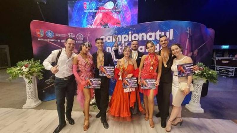 Trei perechi de dansatori de la Royal Steps – în Finalele Campionatului Național de 10 Dansuri (FOTO)