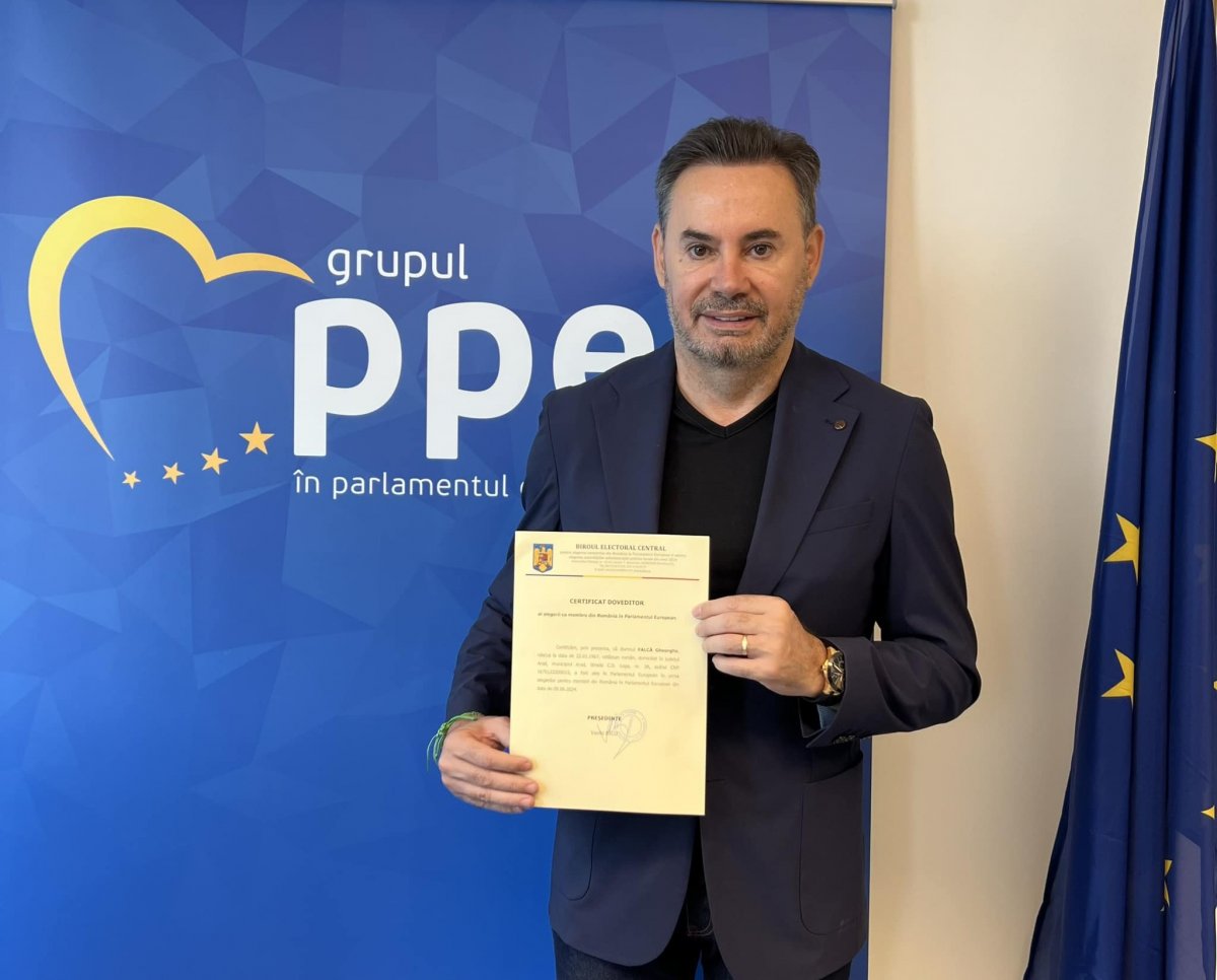 Gheorghe Falcă a primit oficial cel de-al doilea mandat de europarlamentar